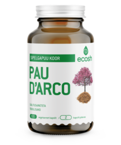 PAU D’ARCO e. Sipelgapuu koore kapslid 100kapslit
